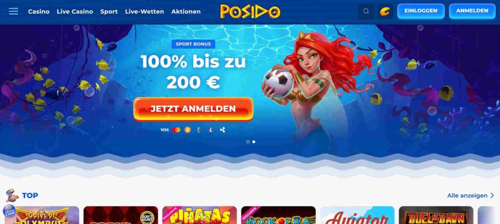 posido casino bonus