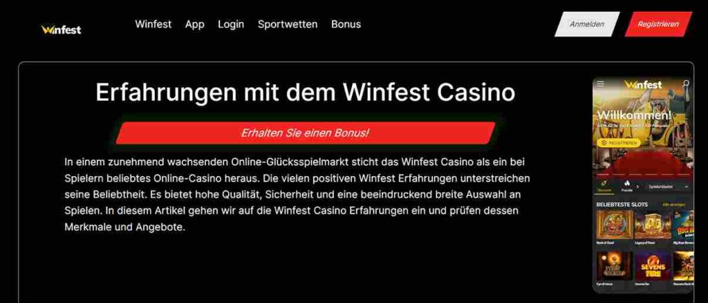 Winfest Casino