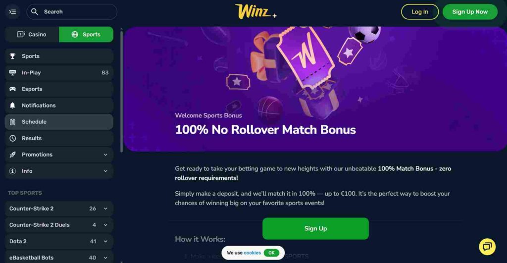 winz bonus