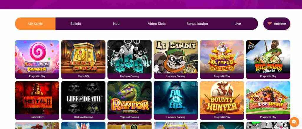 wunderwins casino games