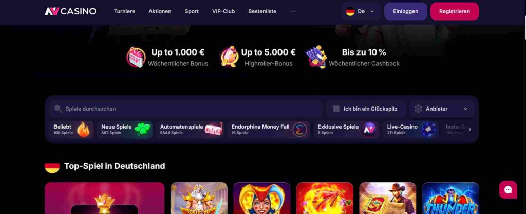 nv casino bonu
