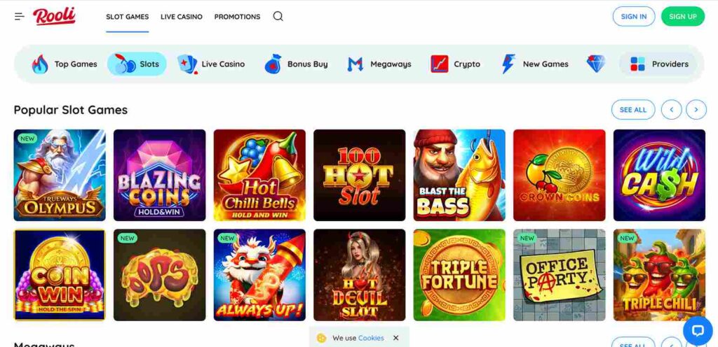 rooli casino games