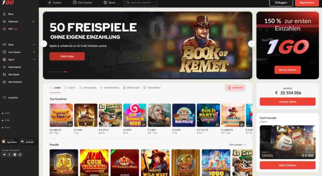 1go casino bonus