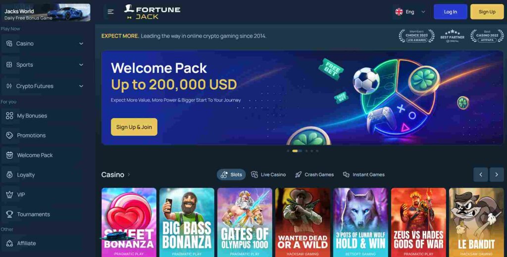 fortunejack bonus