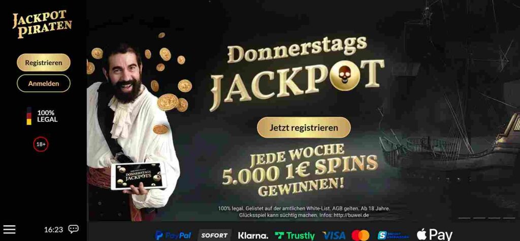 jackpotpiraten bonus